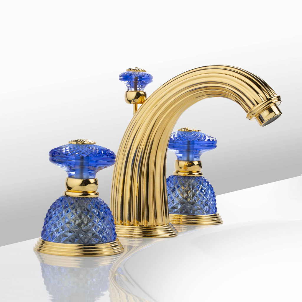 C48 dôme diamant cristal bleu