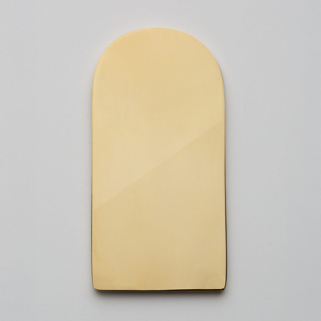 Lamelle de finition "Brass PVD brillant"