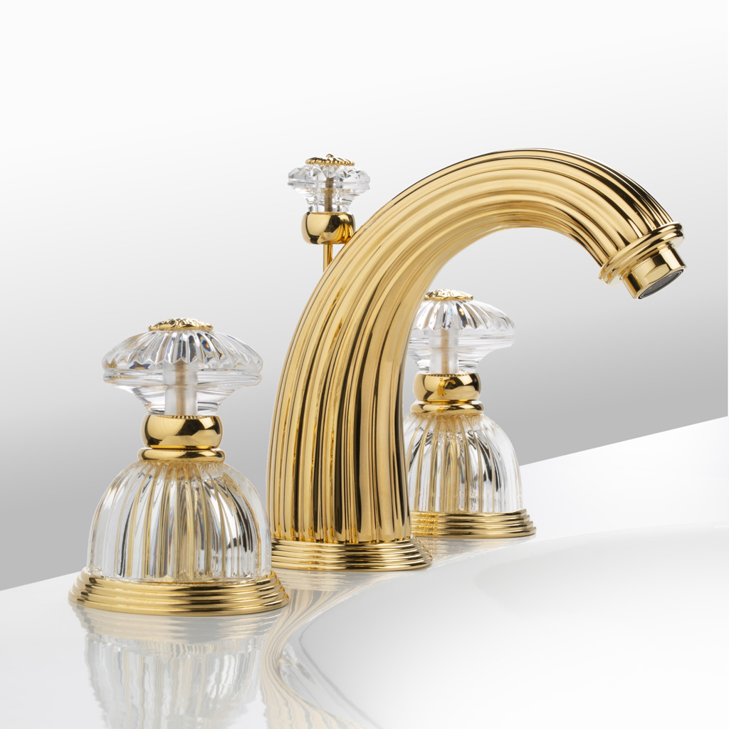 C50 dôme cannelé cristal clair